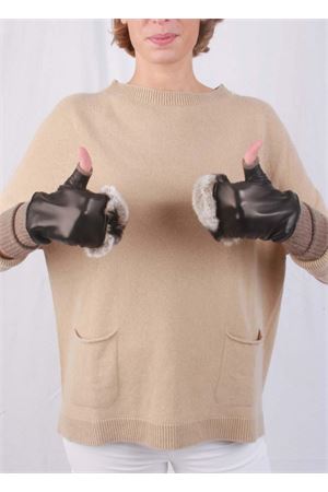 Fingerless lined gloves Capri Gloves | CG701NERO